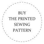 Shift Dress Printed Sewing Pattern